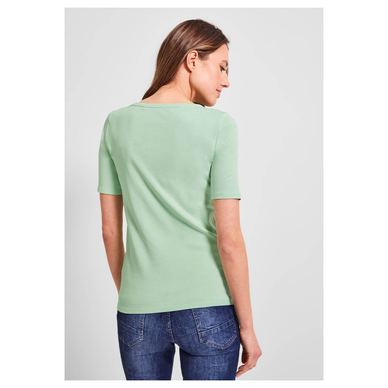 Cecil Lena T-Shirt fresh salvia green