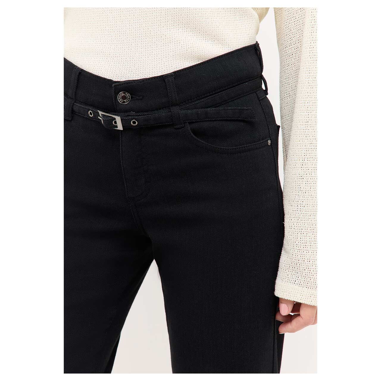 Angels Liz City Jeans black thermo denim