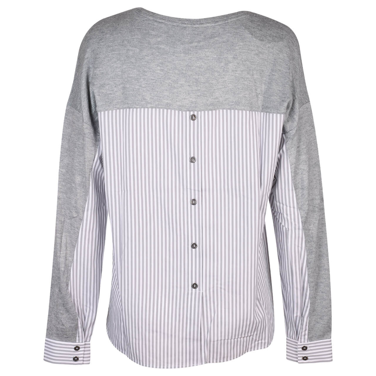 Soquesto Damen Langarm Shirt platinum grey