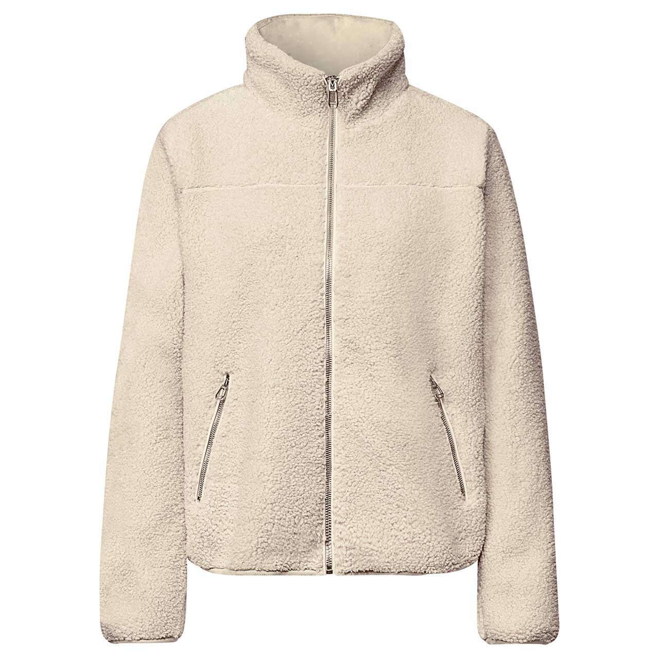 Street One Damen Teddyjacke Short Jacket soft fawn beige