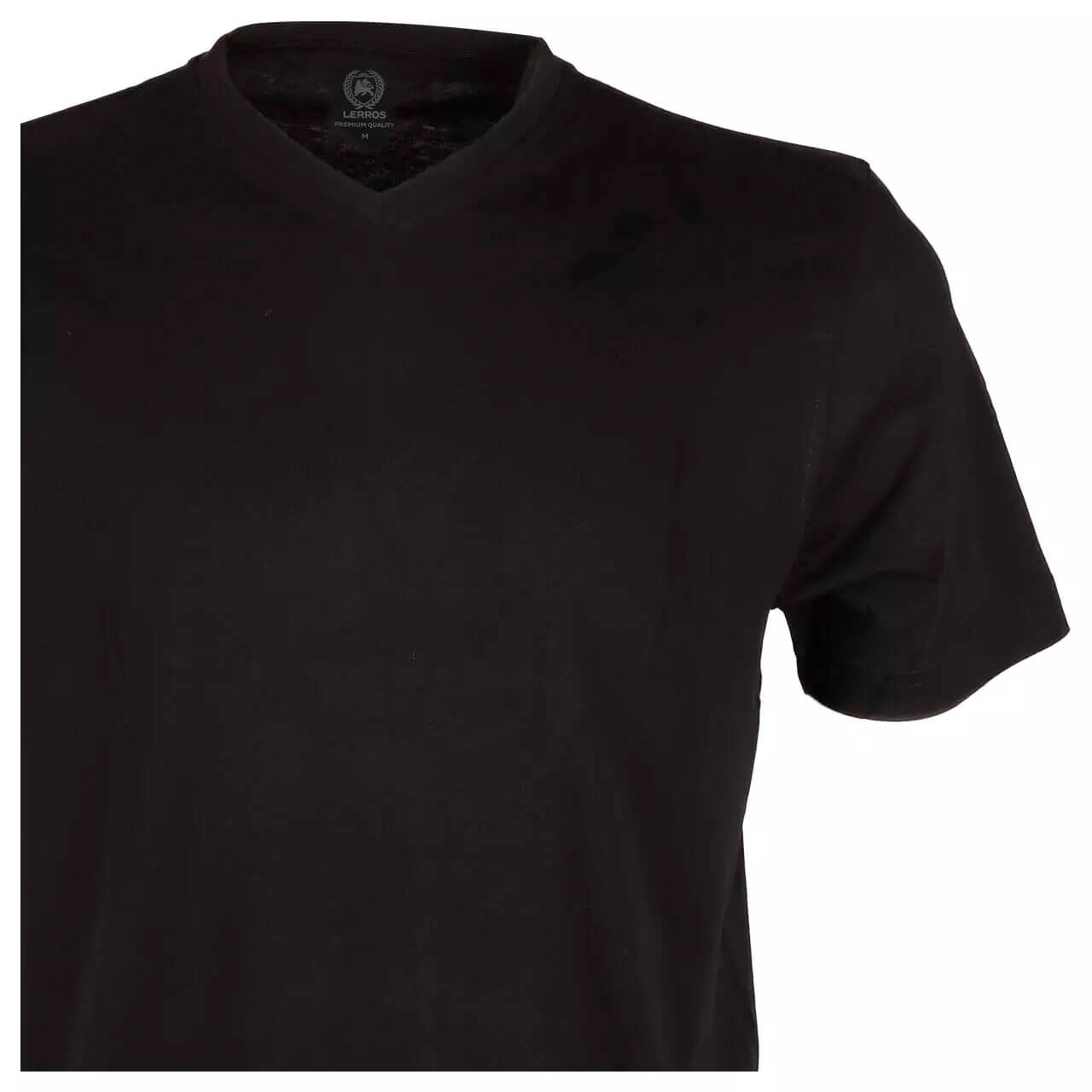 Lerros Herren T-Shirts V-Neck black