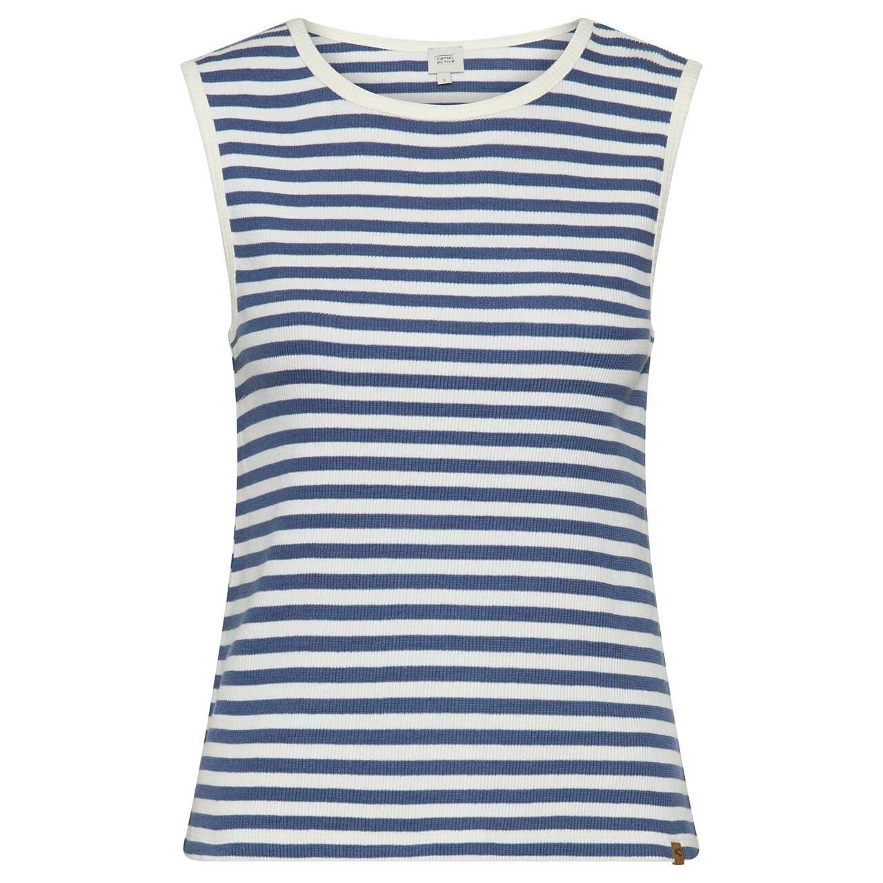 Camel active Damen Top ocean blue milk white