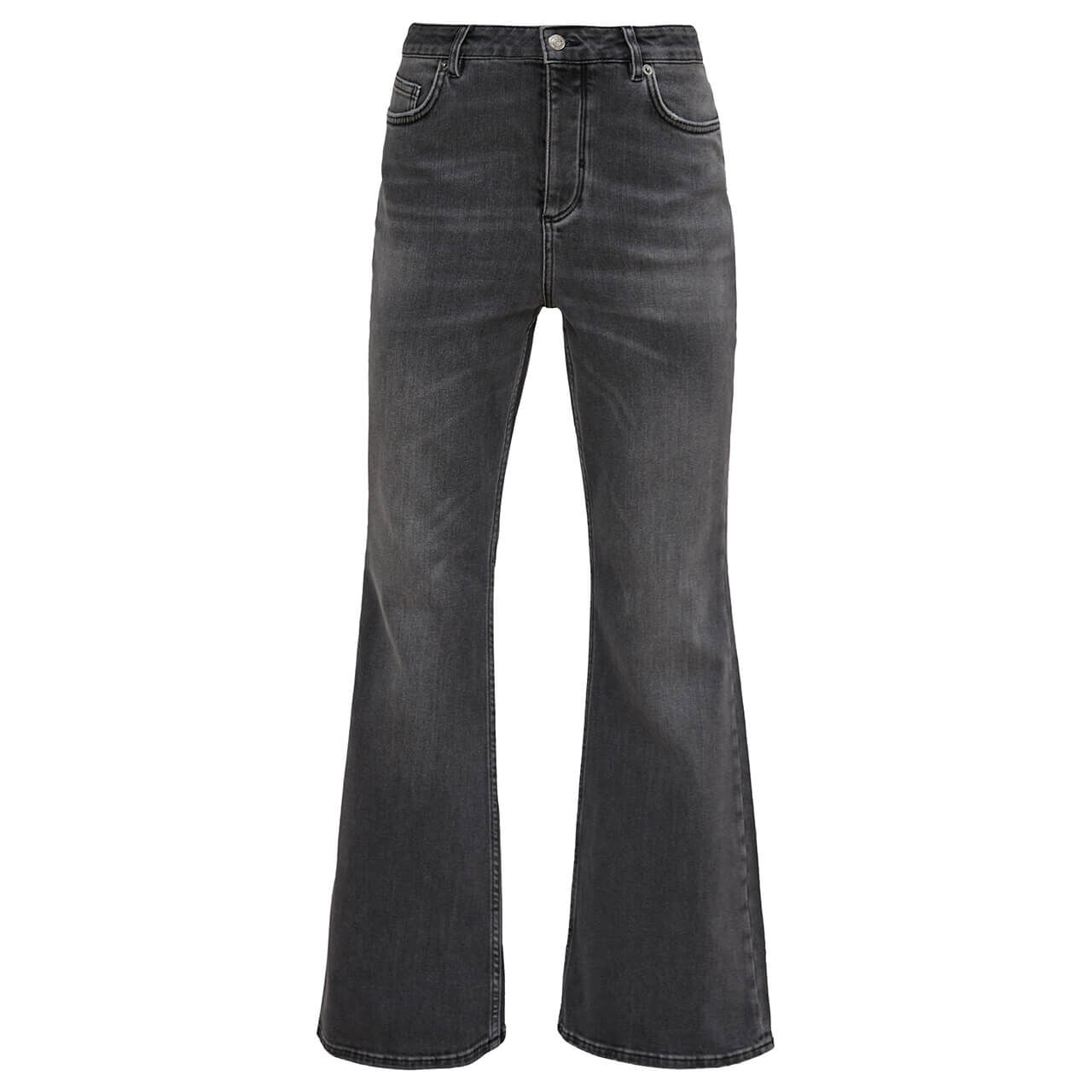 Comma Kick Flare Damen Jeans grey used