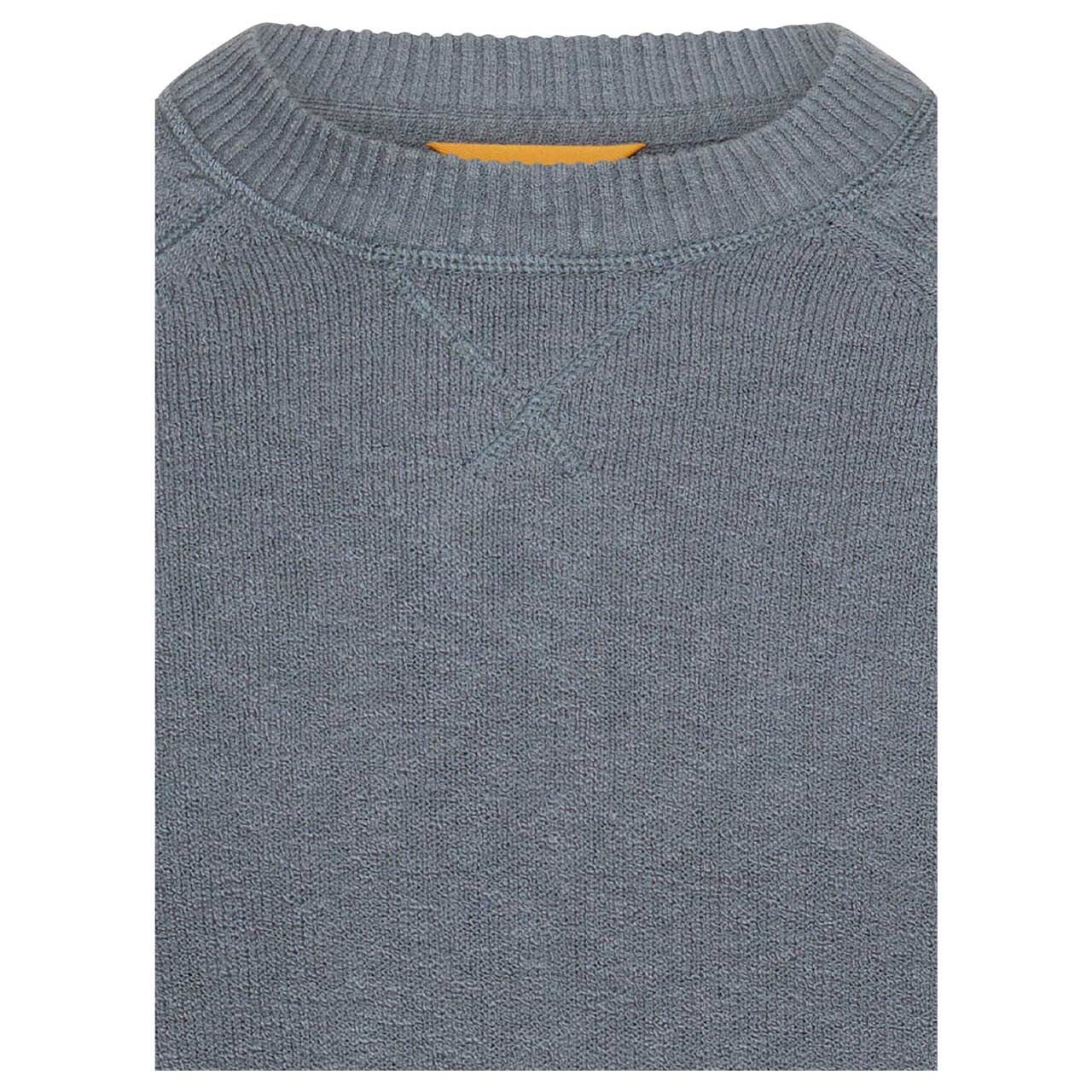 Herren Pullover von Camel active in der Farbe Blau-Grau, detaillierte Vorderansicht
