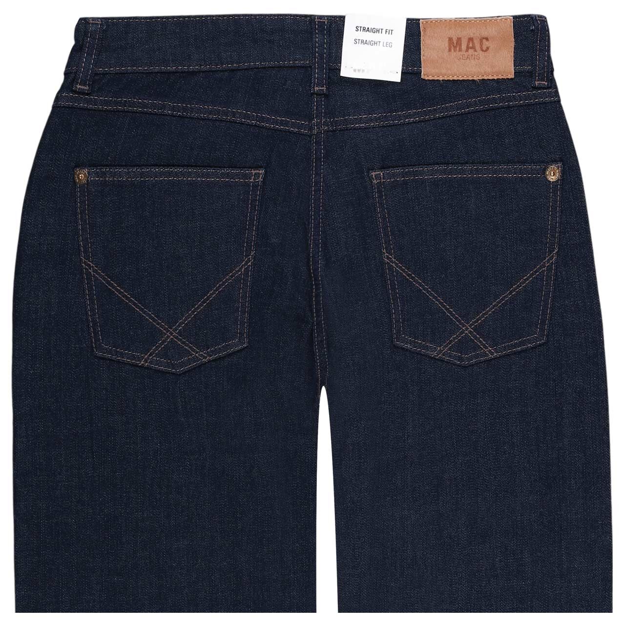 Damen Jeans Gina von MAC in Dunkelblau, detaillierte Rückansicht