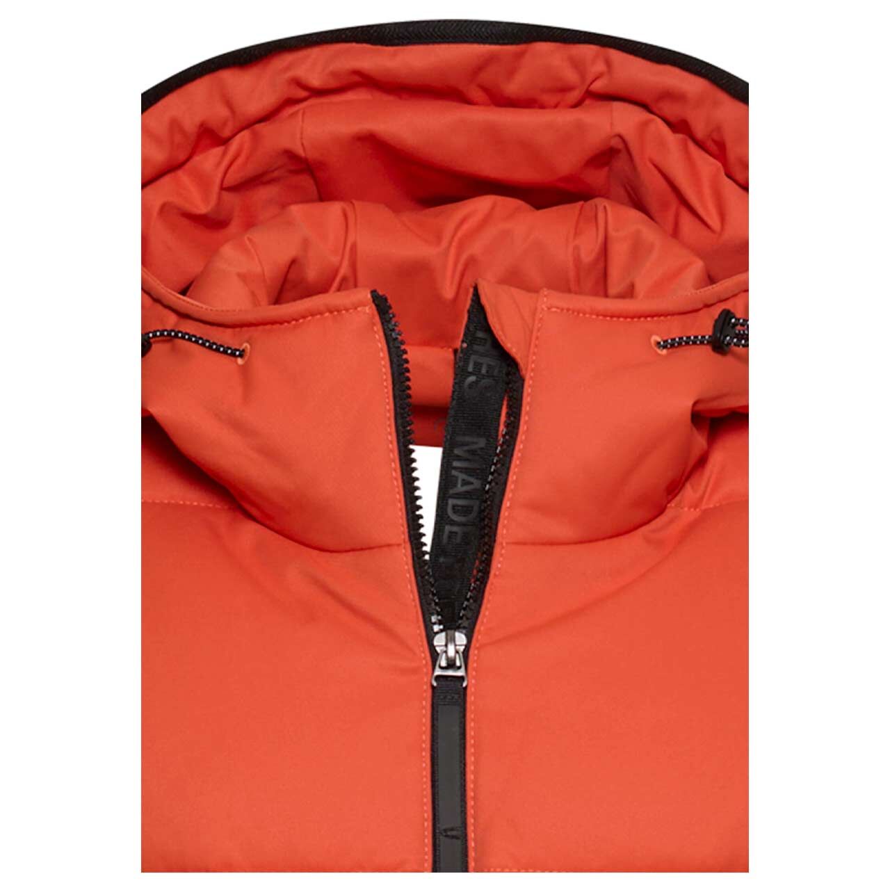 Damen Jacke von Camel active in Orange, detaillierte Vorderansicht