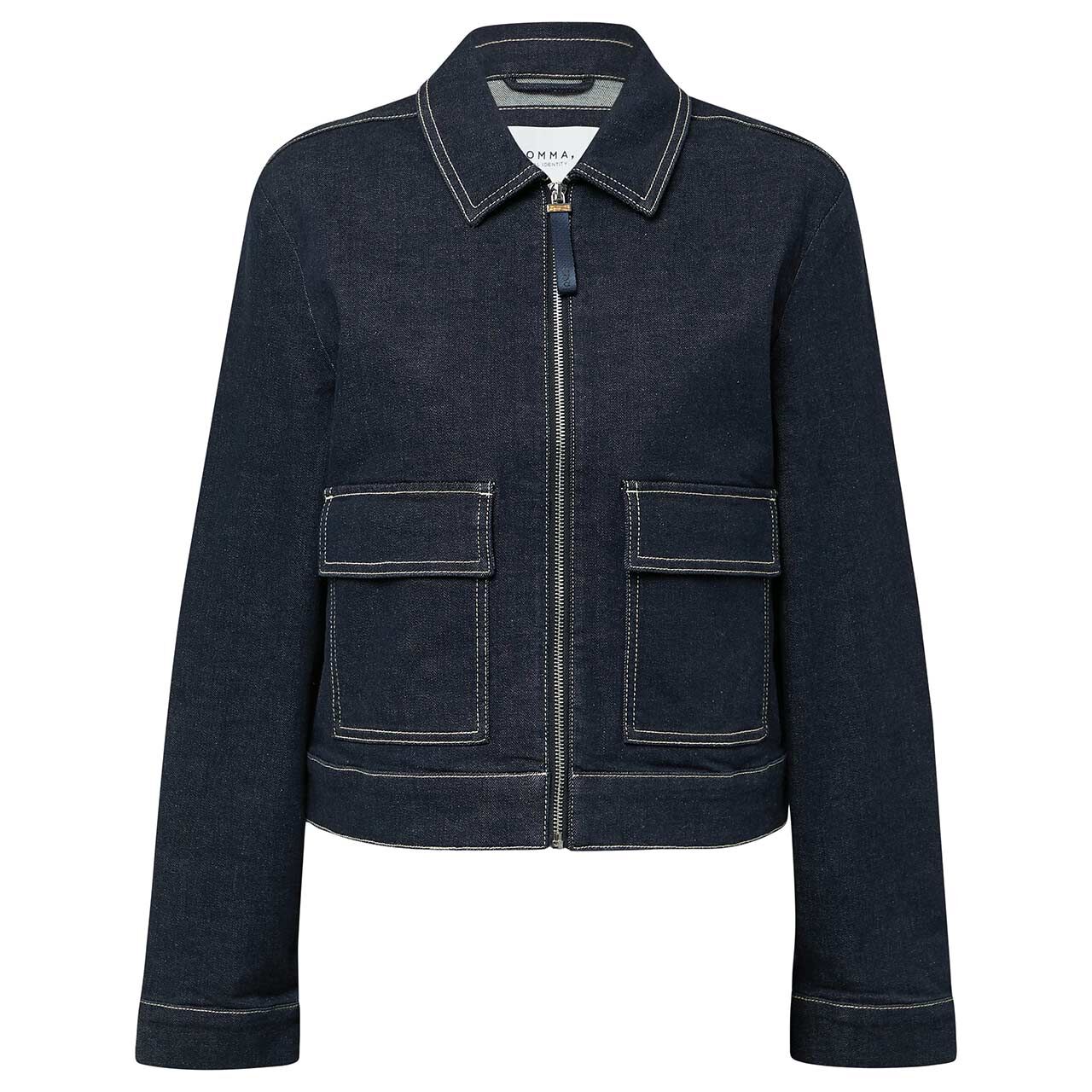 Comma Damen Jeansjacke dark blue