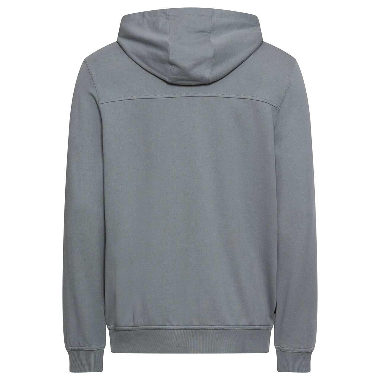 Herren Hoodie Sweatjacke von Camel active in Blau-Grau, Rückansicht