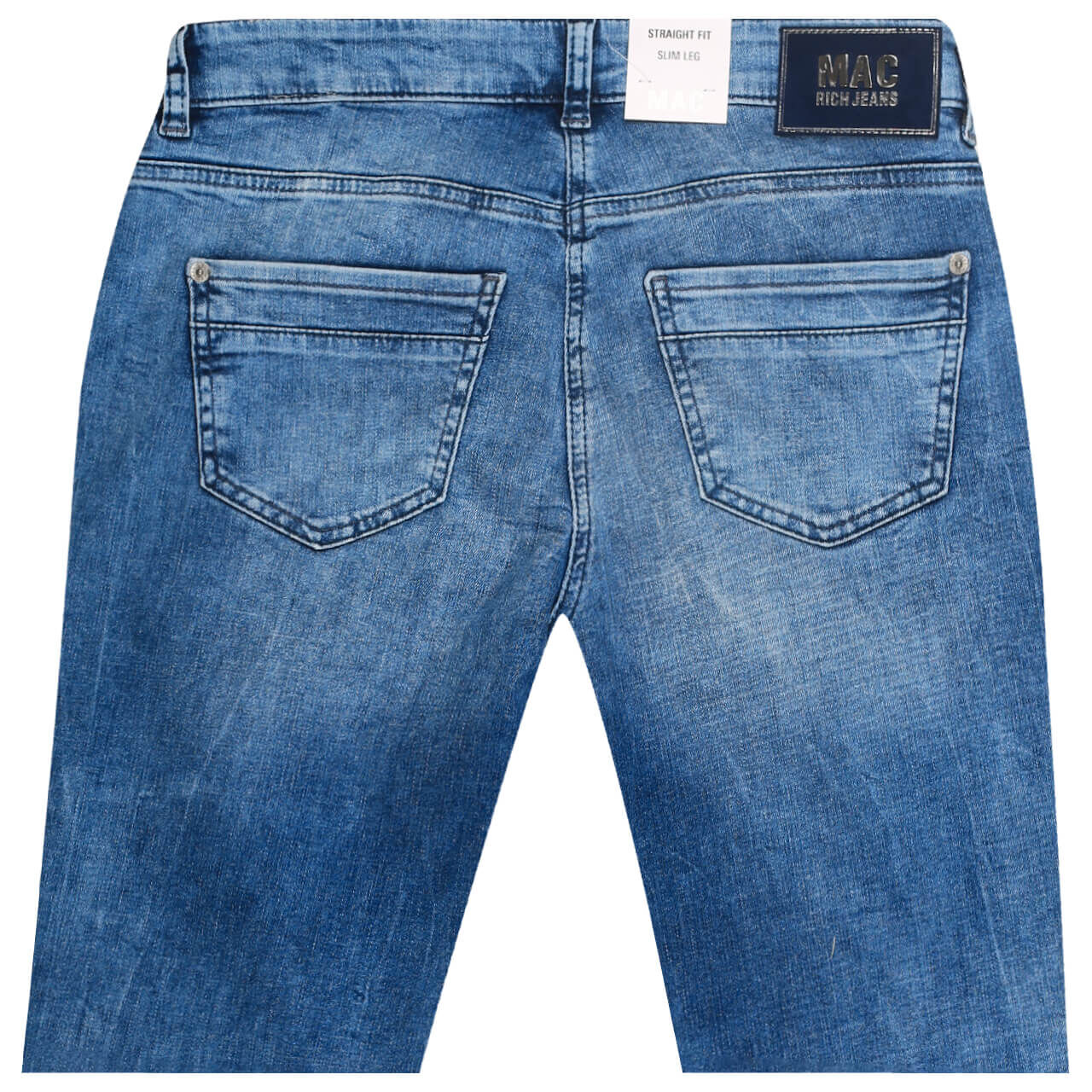MAC Jeans Rich Slim für Damen in Blau verwaschen, FarbNr.: D434
