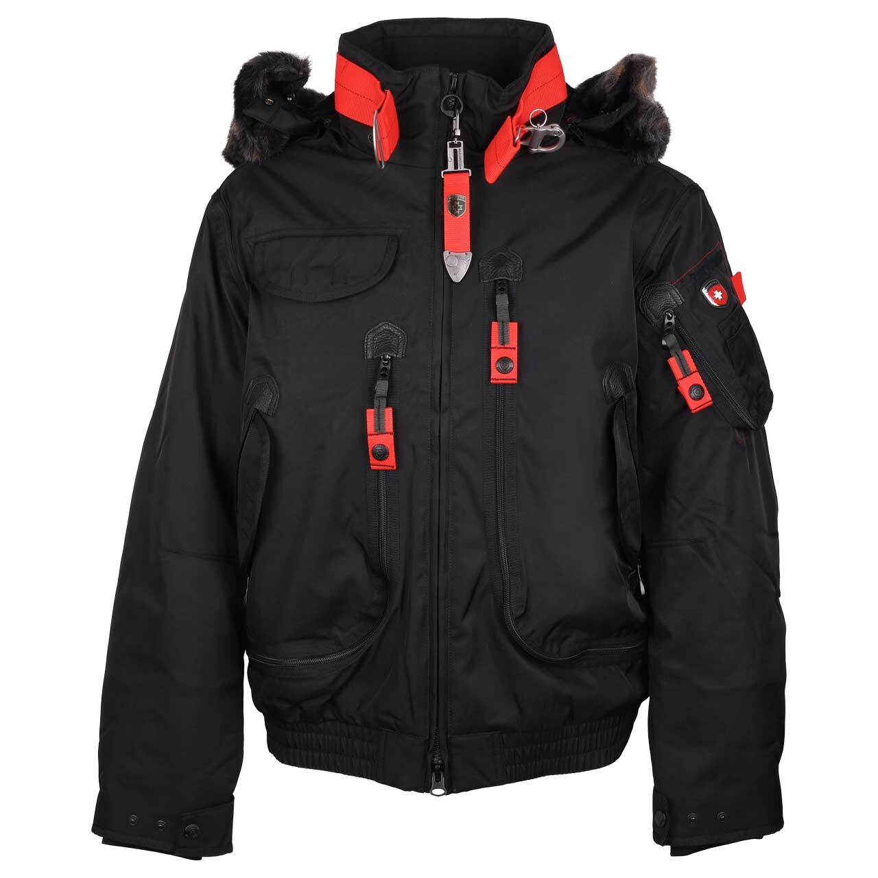 Wellensteyn Rescue Jacket Herren Jacke black/red