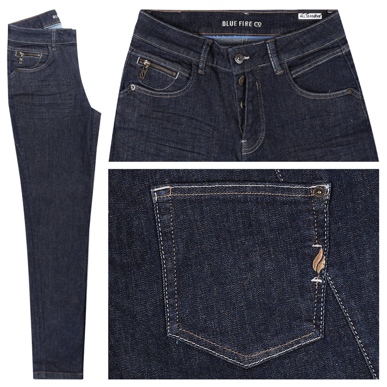 Gebeurt medley Schepsel MAC Jeans Carrie Pipe in Blau kaufen | D845