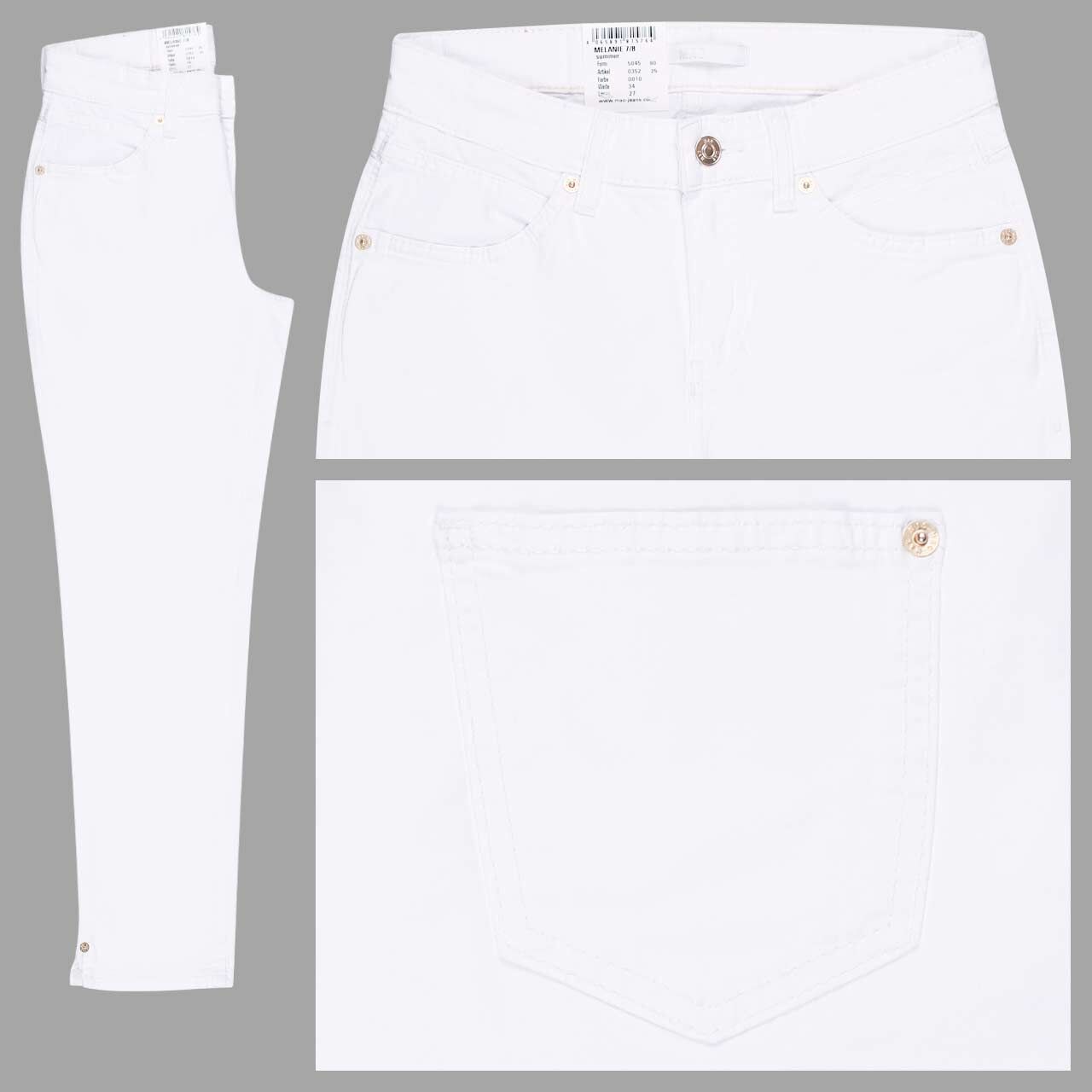 MAC Melanie 7/8 Jeans white denim summer MAC Melanie 7/8 Jeans white denim summer