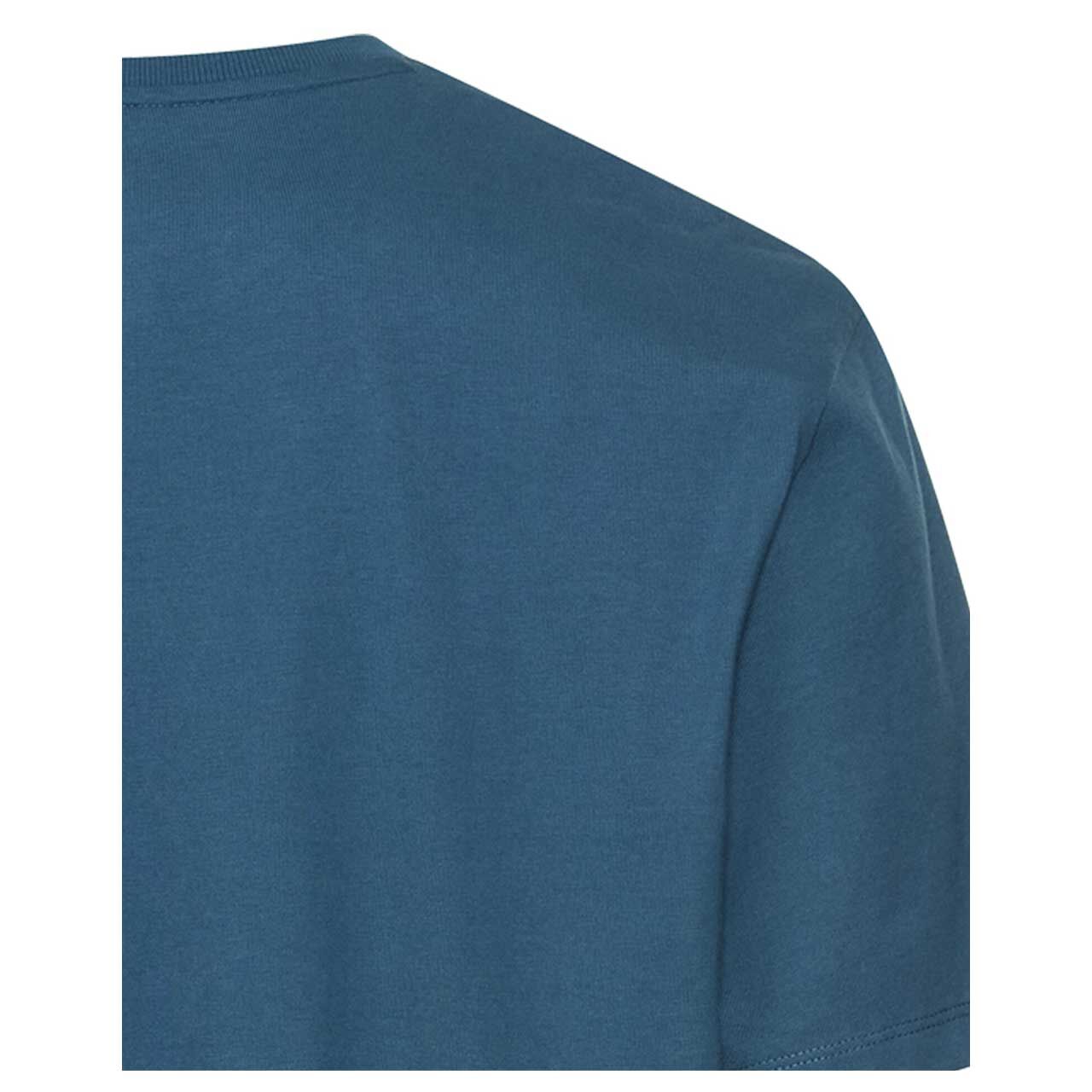 Herren T-Shirt von Camel active in Blau, detaillierte Rückansicht