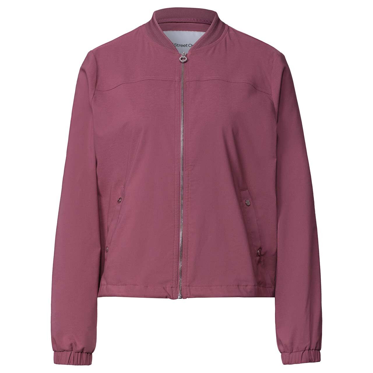 Street One Damen Jacke Blouson dark clouded blush