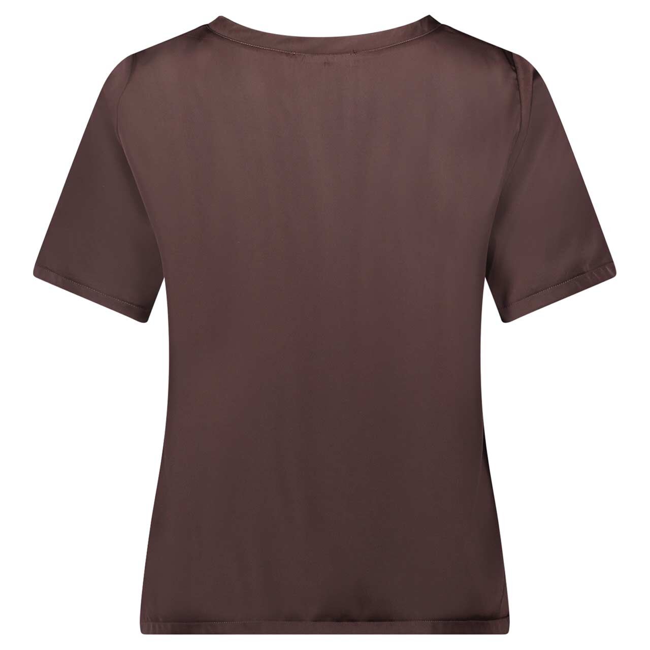 Damen Kurzarm Bluse von Betty Barclay in Braun mit der Farbnummer 7410, Rückansicht
