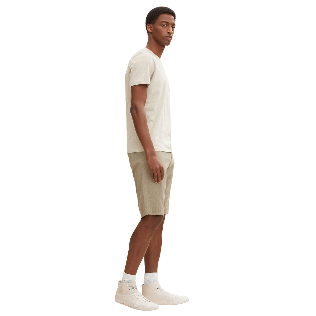 tom-tailor-jeans-josh-chino-bermuda-beige-minimal-design-29121-ansicht-seite Tom Tailor Josh Baumwoll Bermuda für Herren in Hellbraun mit Print, FarbNr.: 29121