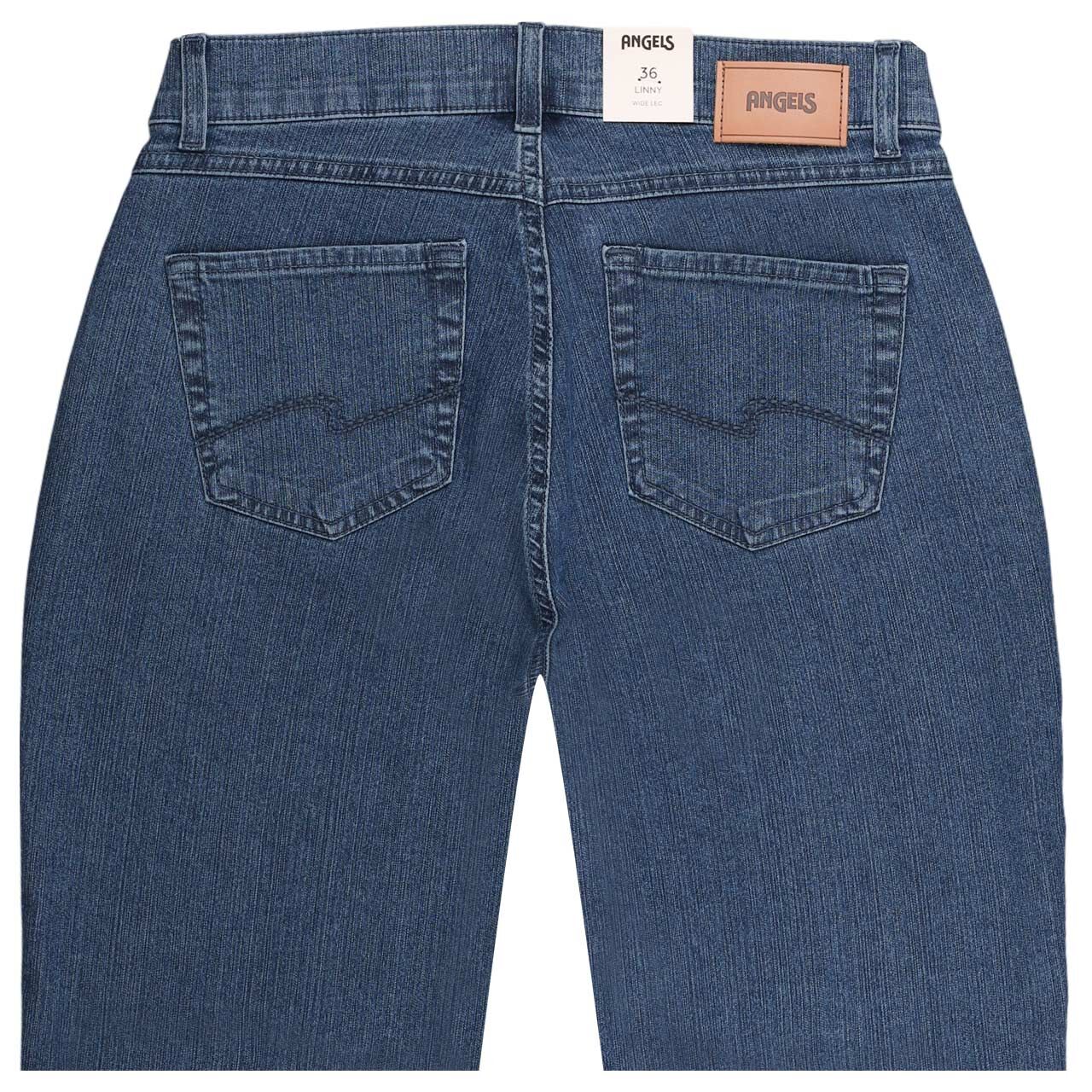 Damen Jeans Linny Denim von Angels in Mittelblau, Rückansicht