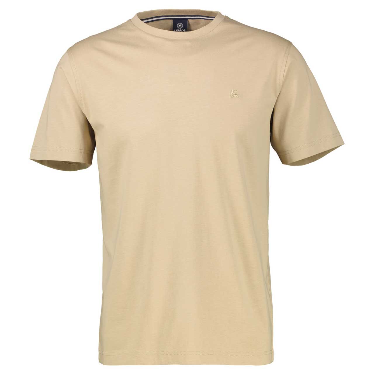Lerros Herren T-Shirt light gravel beige
