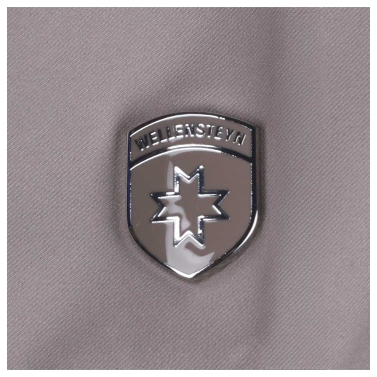 Damen Jacke Chocandy von Wellensteyn in Beige, Detailansicht Markenlogo