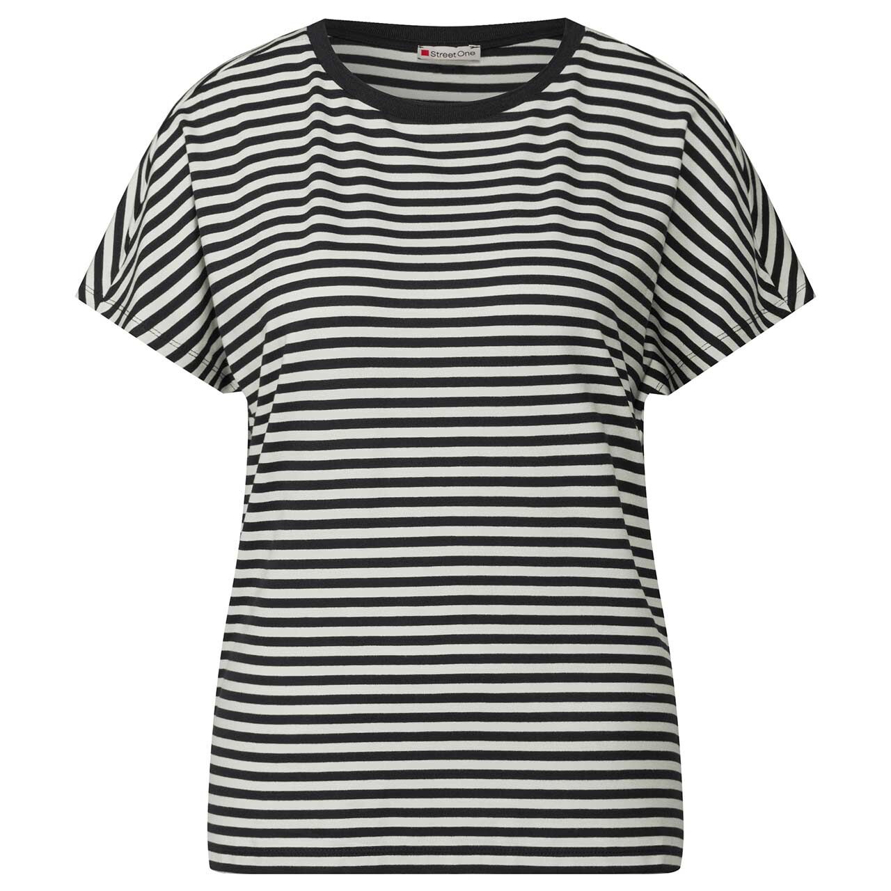 Street One Damen T-Shirt Crista black stripes