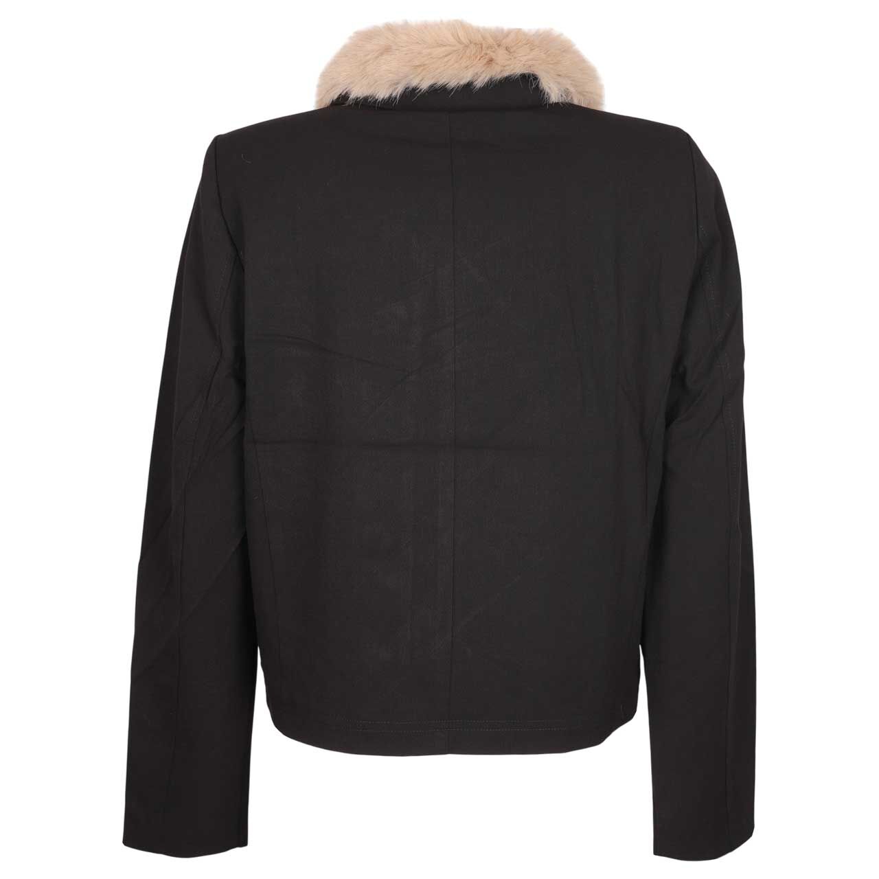 Damen Jacke Fur Color Jacket von Red Button in Schwarz, Rückansicht