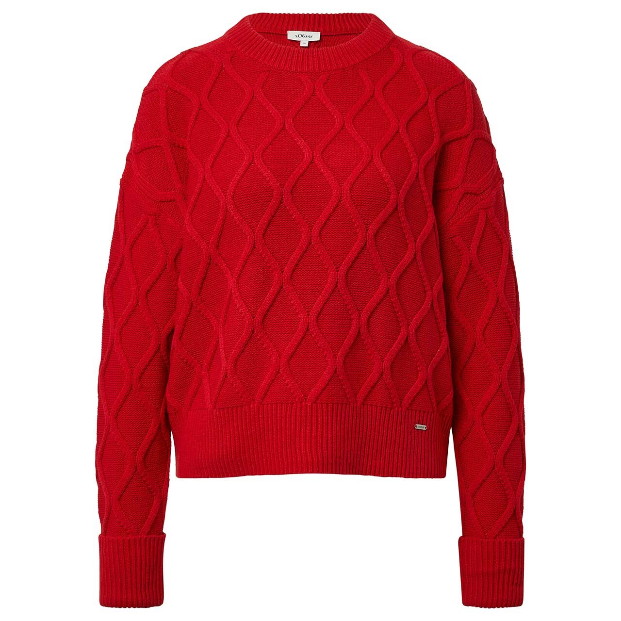 s.Oliver Damen Pullover salsa red