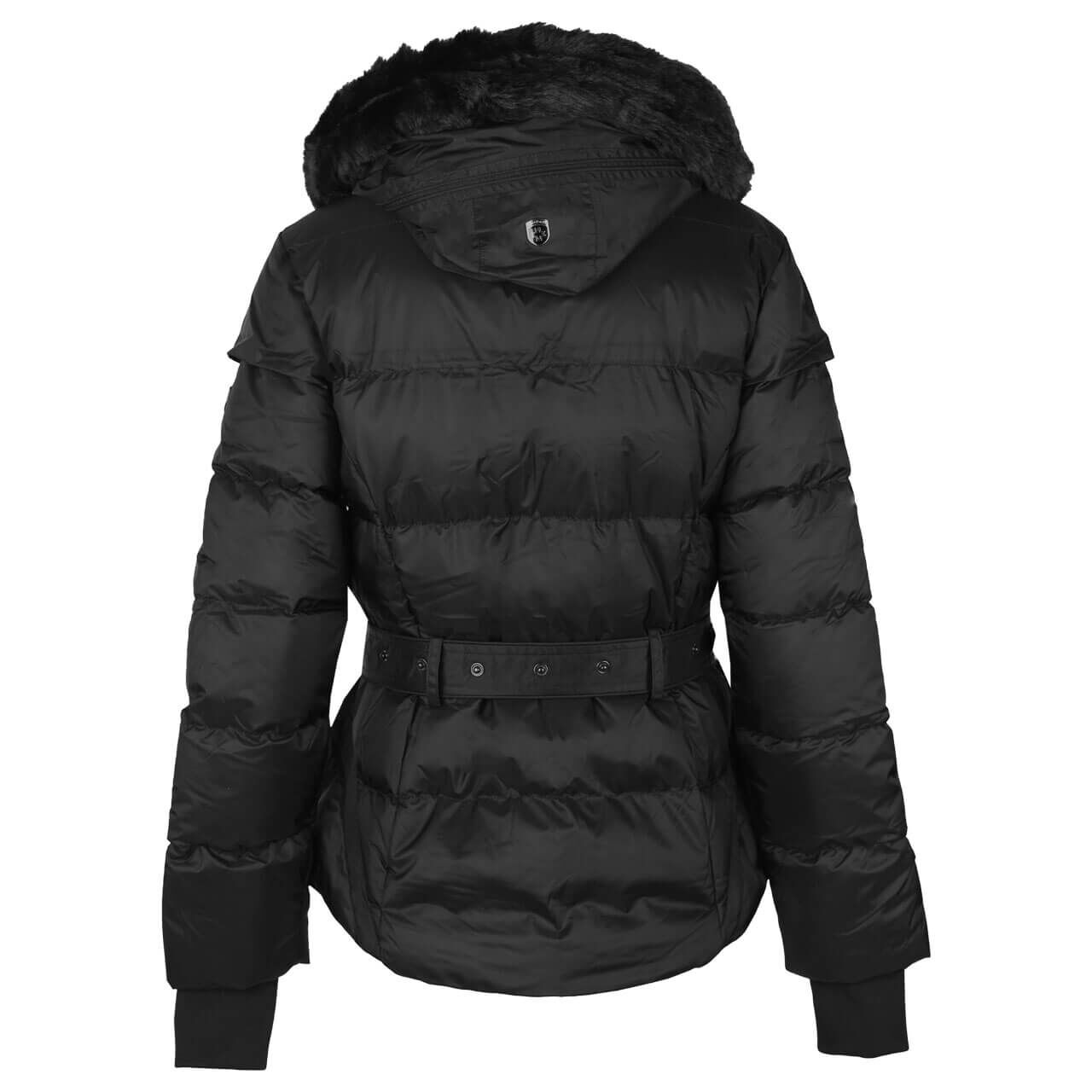 wellensteyn-jacke-tivana-schwarz-hinten Damen Jacke Tivana von Wellensteyn in Schwarz, Rückansicht
