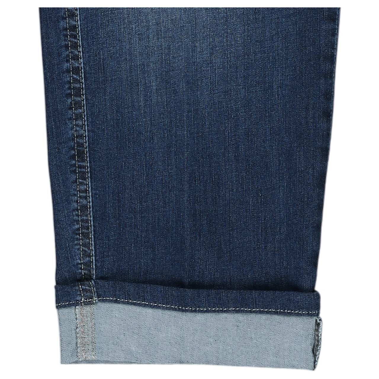 Damen Ankle Jeans Darleen Urban von Angels in Blau angewaschen, Detailansicht Saum