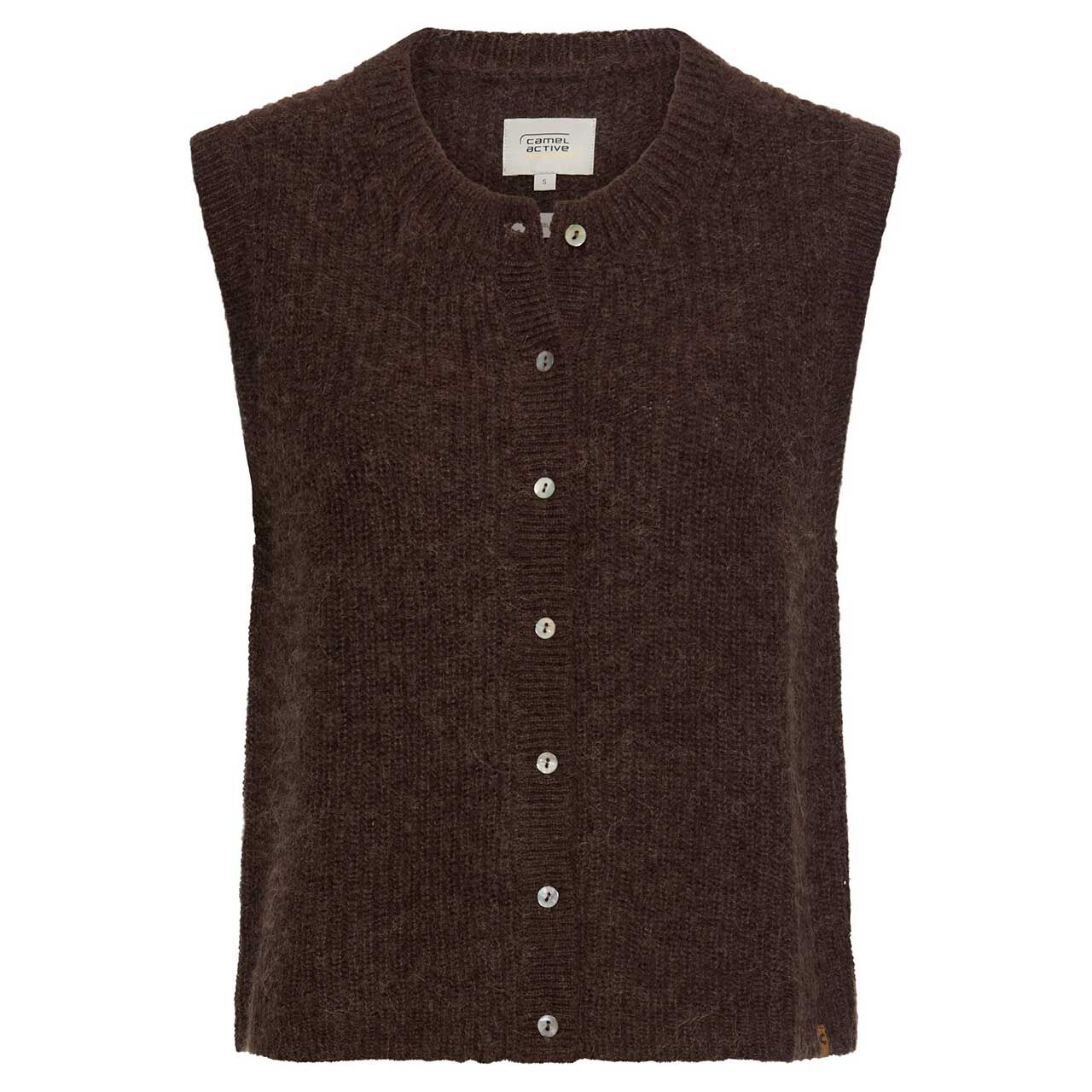 Camel active Damen Strickweste brown