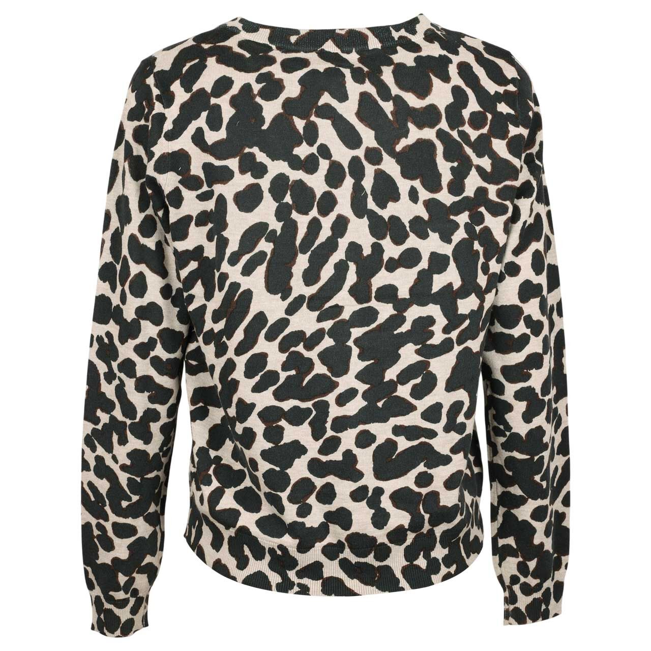 Damen Strickjacke Printed Cardigan von Street One Studio in Beige mit Print, Rückansicht