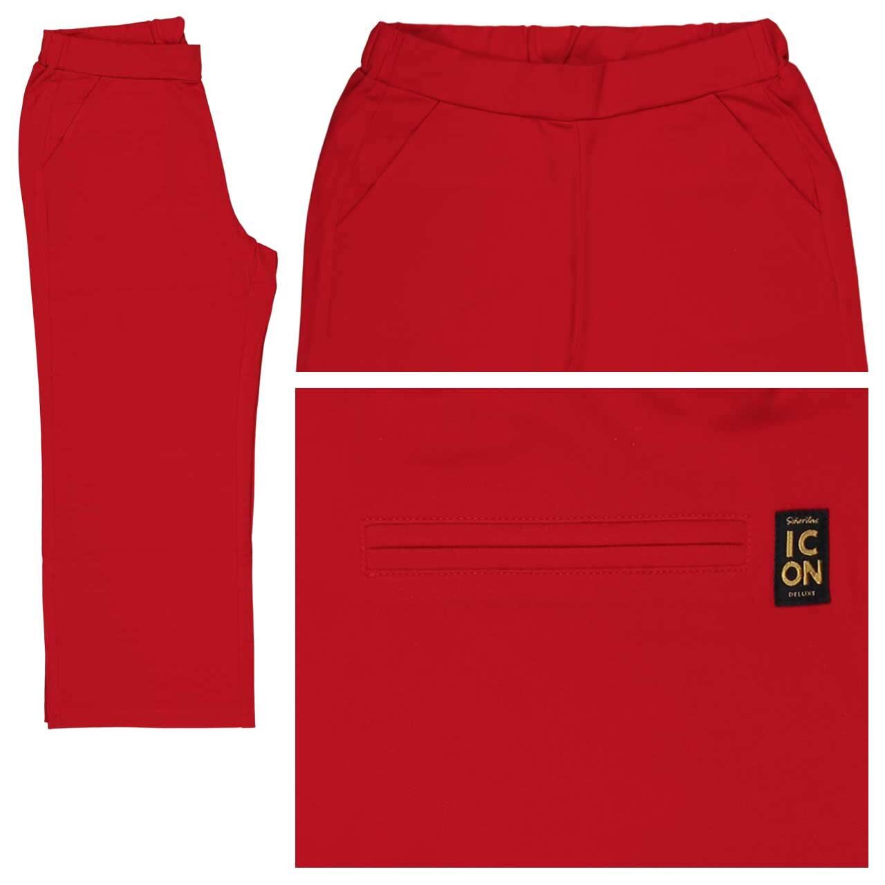 Senoritas ICON Moonshine Smash 3/4 Chinohose red kiss