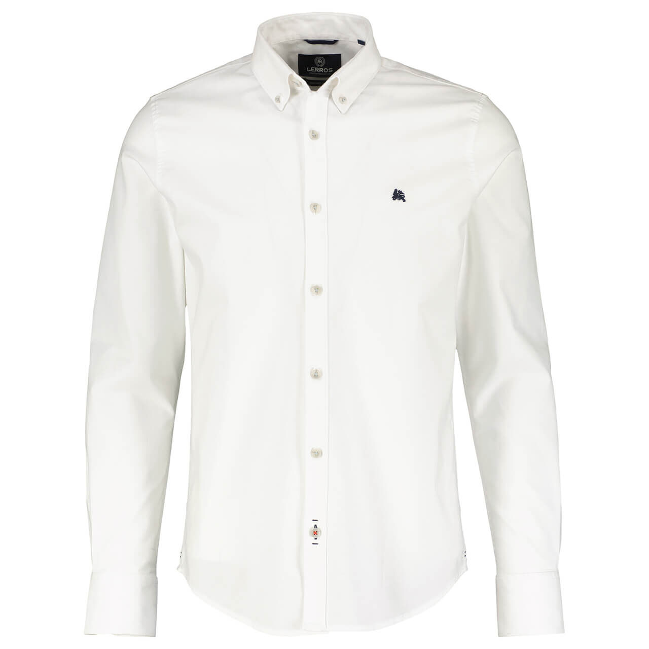 Lerros Herren Langarm Hemd soft white Lerros Herren Langarm Hemd soft white