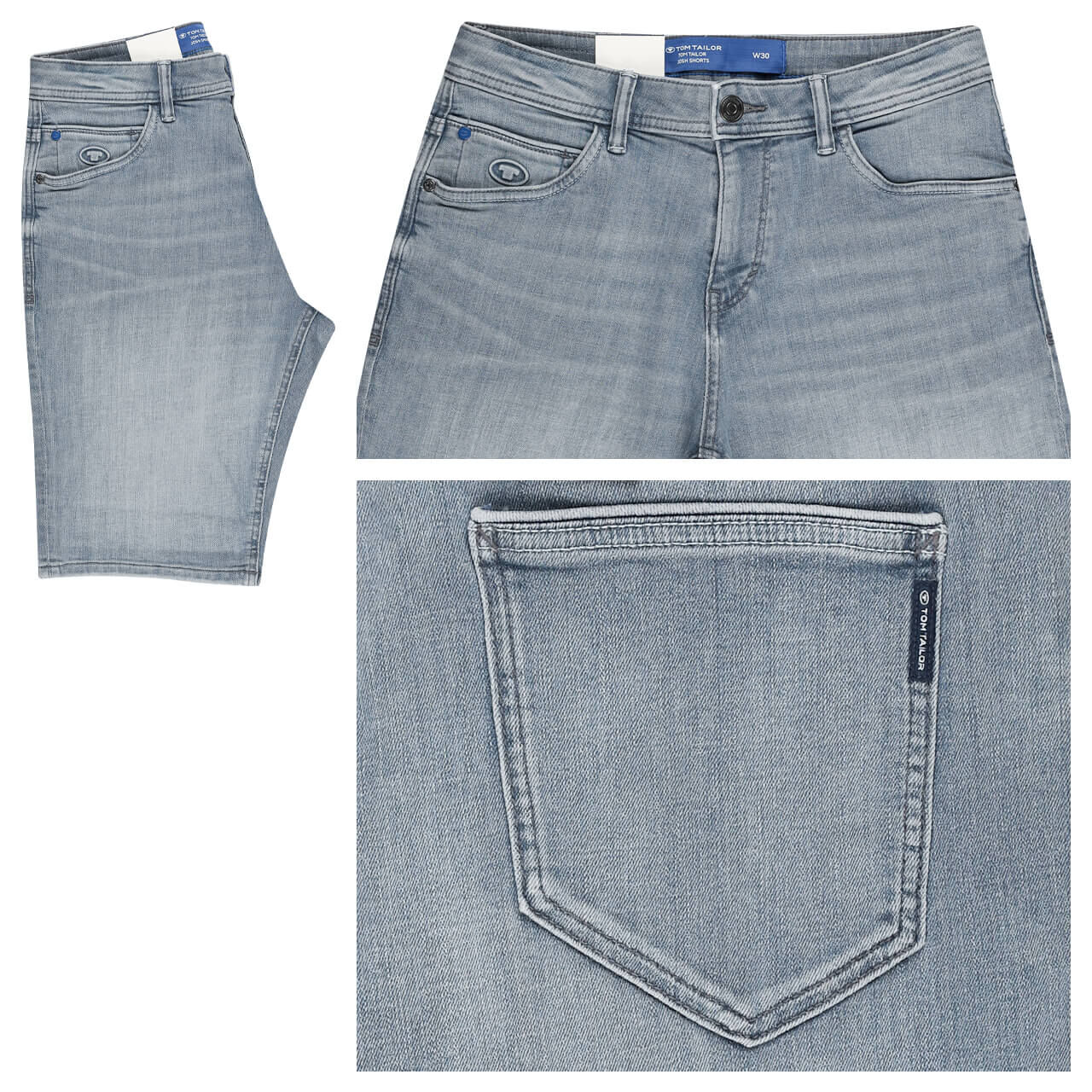 TOM TAILOR Herren Jeans Josh Regular Fit - Bequeme Stretch Jeans