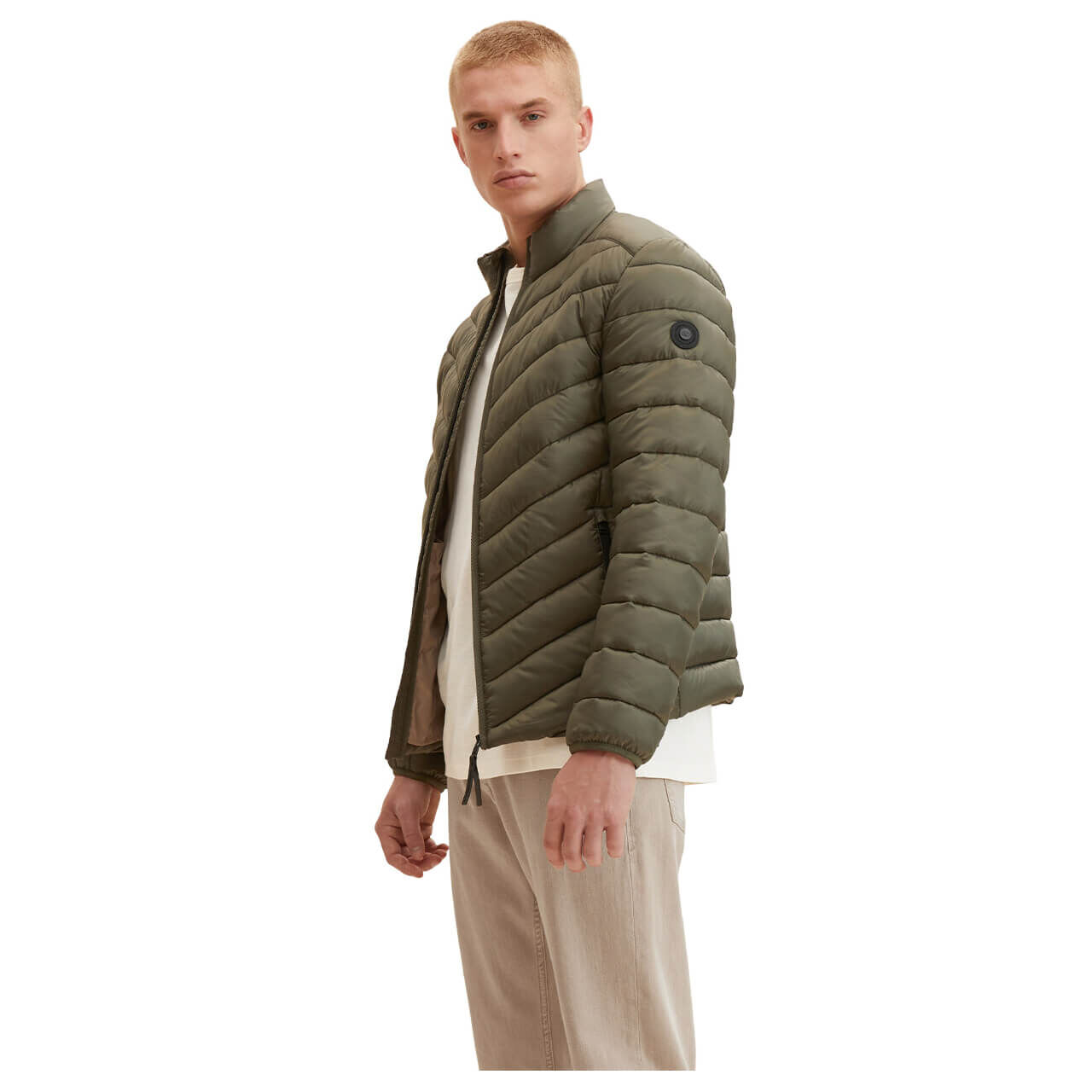 TOM TAILOR Herren Jacke – Gesteppt, Wasserabweisend, Regular Fit, Für Herbst & Frühling