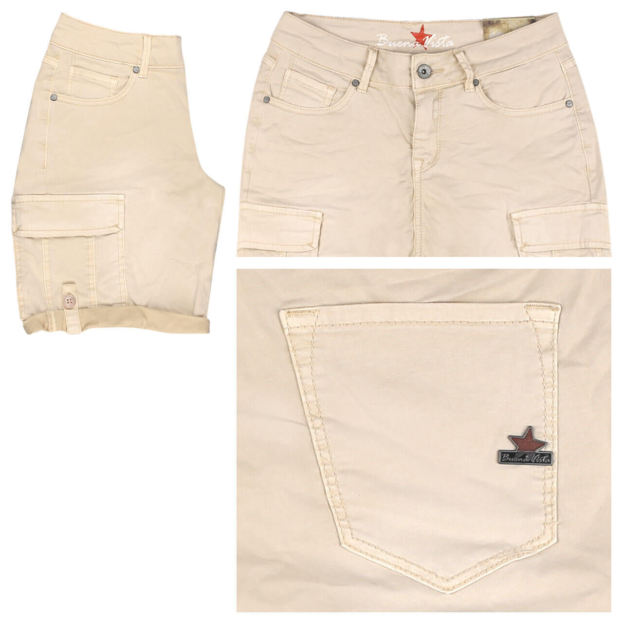 Buena Vista Jeans Shorts Italy-Short Stretch Twill