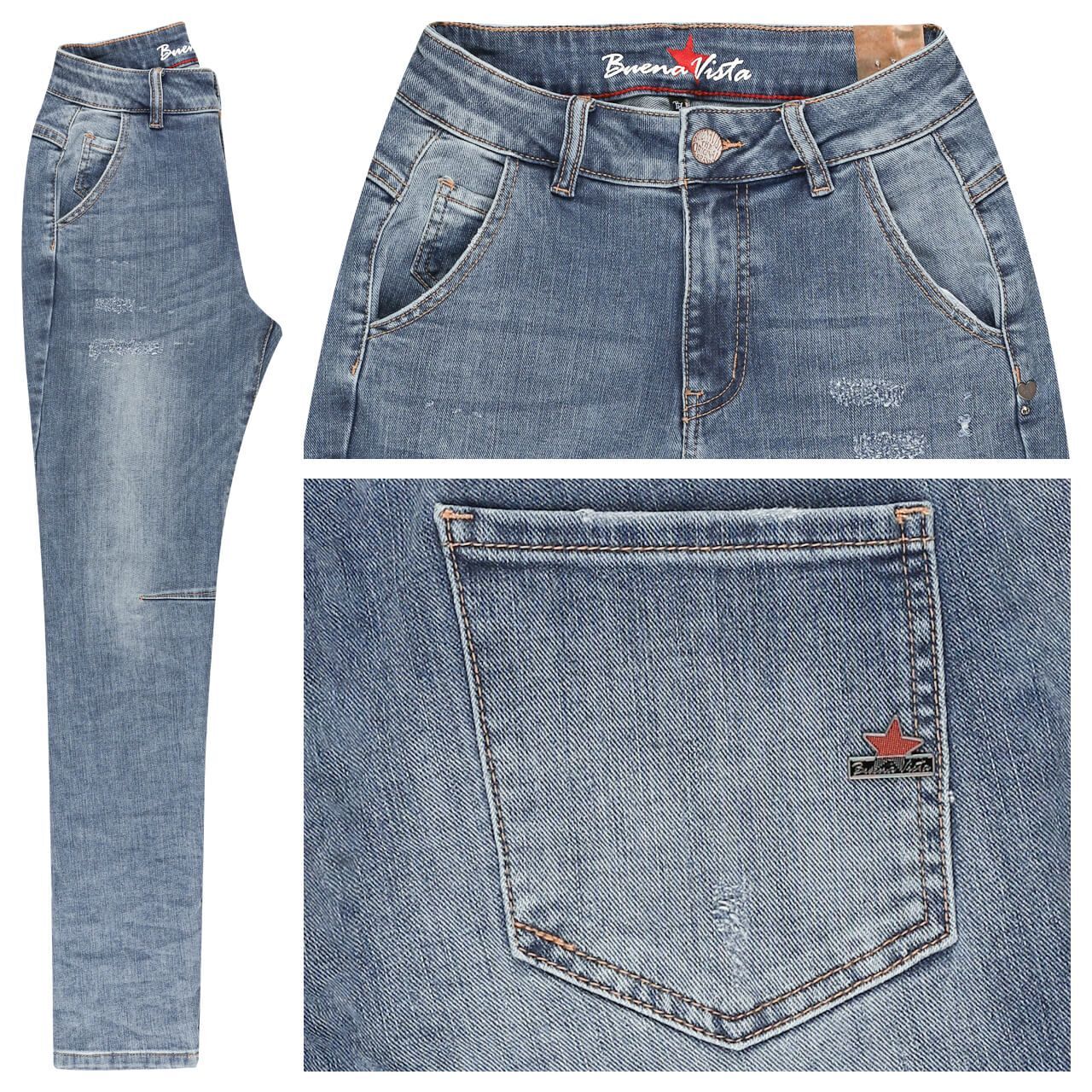 Only Jeans Royal NEU Gr.S,M,L,XL Hose L34 Röhre Damen Stretch Medium Blue Denim