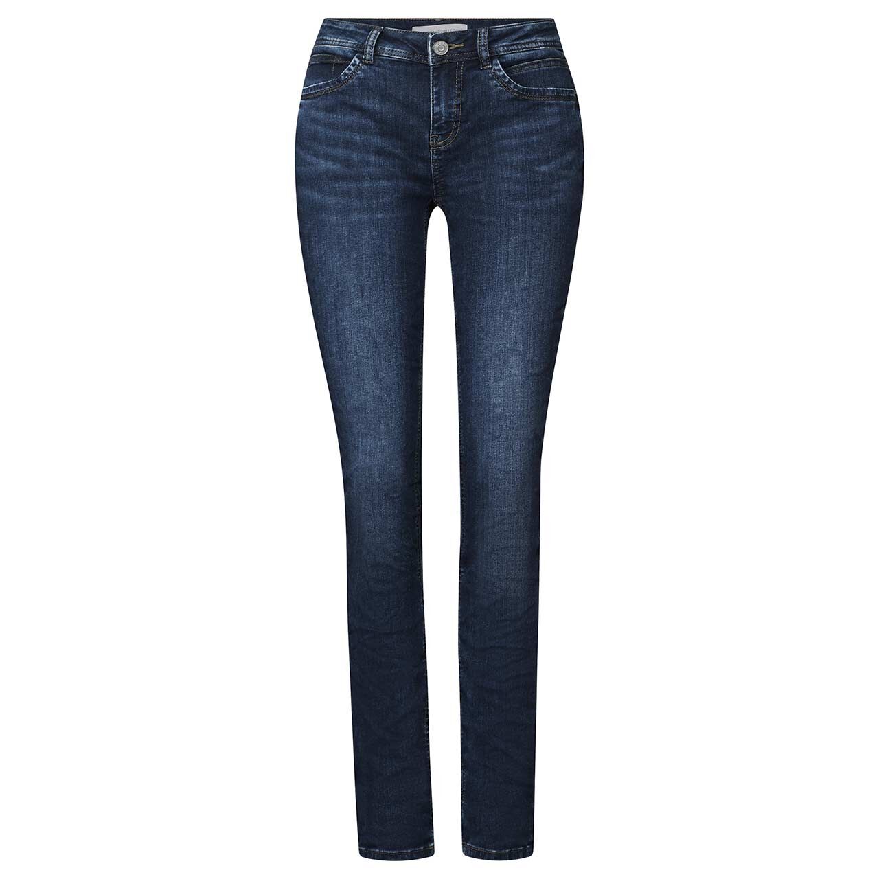 Jeans Street One Style Denim York – Donna, Slim Fit, Vita Alta, Colore Light Blue Random Wash, Taglia 26W/28L - 2