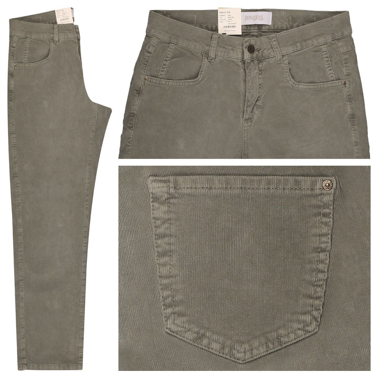 Angels Dolly Cordhose in Grün kaufen 5285