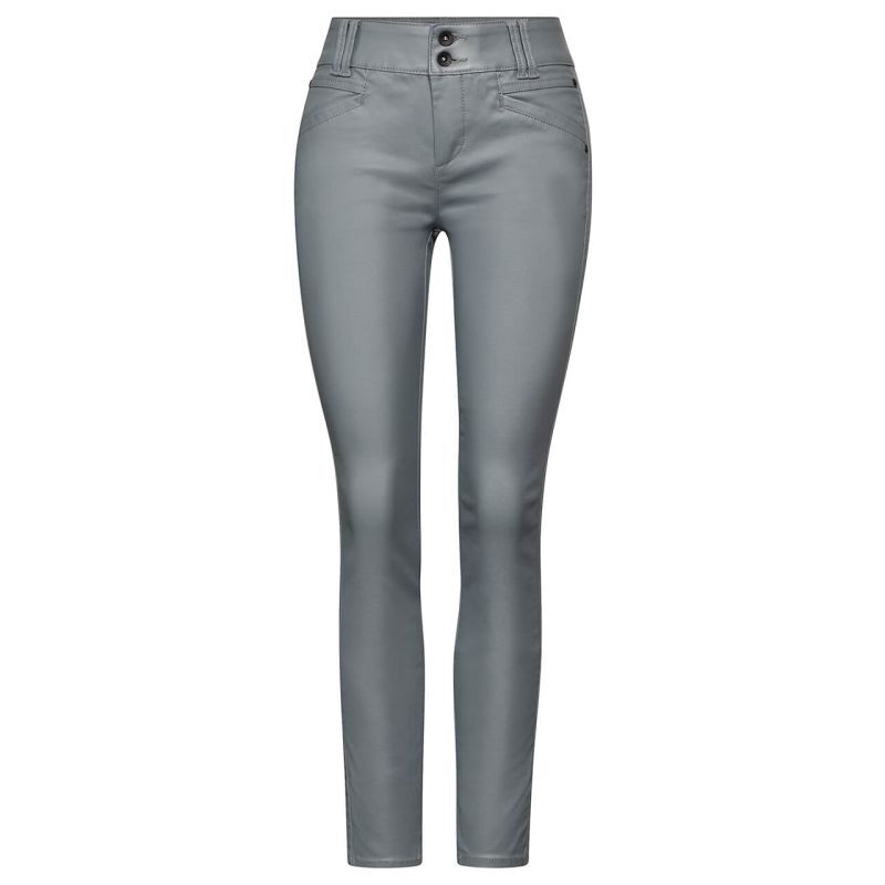 Street One Damen Jeans A375588 – Slim Fit, Mid Waist | Bequemer Casual-Style Für Jeden Tag