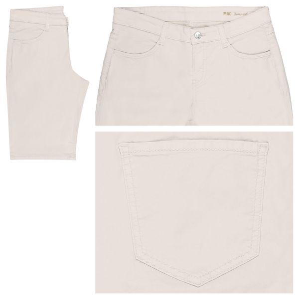 Casual fit denim shorts voor dames in Blauw