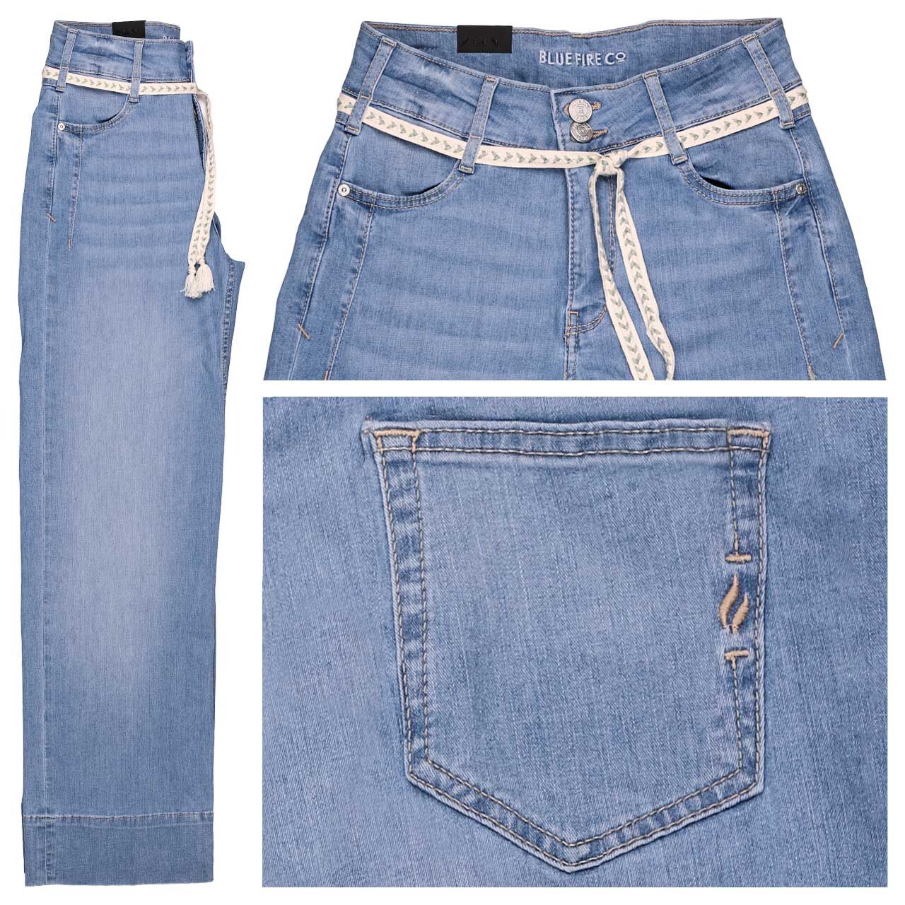 blue fire judy wide leg